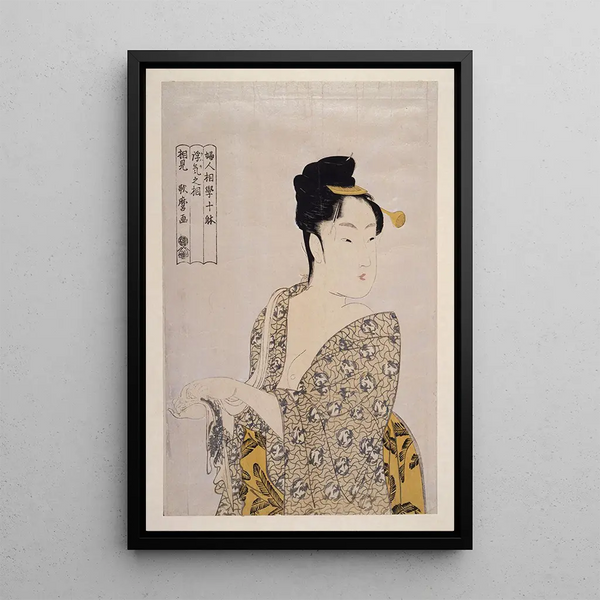 Kitagawa Utamaro - Uwaki no s The fancyfree type.webp