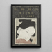 Visages de l'ukiyo-e - Kitano Tsunetomi — ingelijst kunstwerk aan de muur