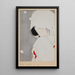 La demoiselle héron - Kitano Tsunetomi — ingelijst kunstwerk aan de muur