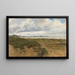 Landscape of Ogna in Jæren - Kitty Kielland — framed artwork on a wall