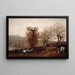 Untitled Painting - Kitty Kielland — framed artwork on a wall