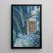 Coin de jardin avec fleurs de ciguë - Klara Hasslwander — ingelijst kunstwerk aan de muur