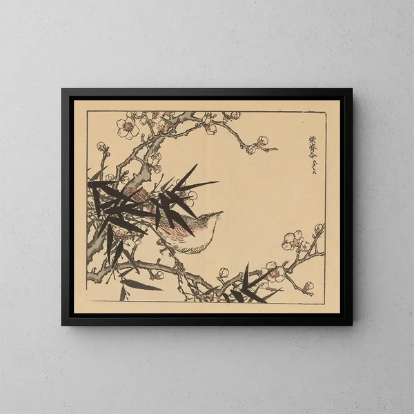 Bairei gafu Pl01 - Kono Bairei — framed artwork on a wall