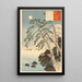 Arashiyama Kyoto - Kobayashi Kiyochika — framed artwork on a wall