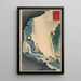 Cascade Urami - Kobayashi Kiyochika — framed artwork on a wall