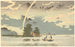 View at twilight, Hashiba, Tokyo - Kobayashi Kiyochika — artwork view