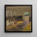 Koestal - Constant Permeke — ingelijst kunstwerk aan de muur