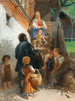 De speler van de orgel - Konrad Grob — weergave van het kunstwerk