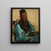 Chinese Schilderij - Konrad Krzyżanowski — ingelijst kunstwerk aan de muur