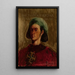 Portret van Władysław Warneńczyk, koning van Polen - Konrad Krzyżanowski — ingelijst kunstwerk aan de muur