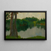 Sketch of a landscape - Konrad Krzyżanowski — framed artwork on a wall