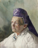 Portrait of a Woman with a Tanu - Konrad Mägi — artwork view