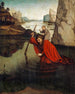 Sint-Christoffel - Konrad Witz — weergave van het kunstwerk