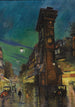 Stadsgezicht - Konstantin Alexeïevitch Korovine — weergave van het kunstwerk