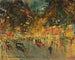 Grote Boulevards Richelieu-Drouot - Konstantin Alexeïevitch Korovine — weergave van het kunstwerk