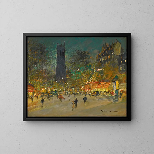La tour Saint-Jacques - Konstantin Alexeïevitch Korovine — ingelijst kunstwerk aan de muur