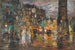 Parijs - Konstantin Alexeïevitch Korovine — weergave van het kunstwerk