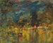 Boulevard parisien la nuit - Konstantin Alexeïevitch Korovine — weergave van het kunstwerk