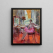 Portret van de ballerina Vera Trefilova - Konstantin Alexeïevitch Korovine — ingelijst kunstwerk aan de muur