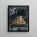Zeemeerminnen - Konstantin Egorovich Makovsky — ingelijst kunstwerk aan de muur