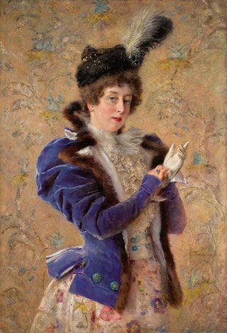 Konstantin Egorovich Makovsky - Portrait Of Maria Alexeevna Makovskaya.webp