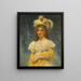 Geel sjaal - Konstantin Egorovich Makovsky — ingelijst kunstwerk aan de muur