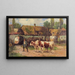 Farm Pride Painting - Konstantin Stoitzner — framed artwork on a wall