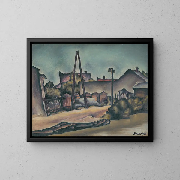 At the Edge of Koc - Konstantin Bauer — framed artwork on a wall