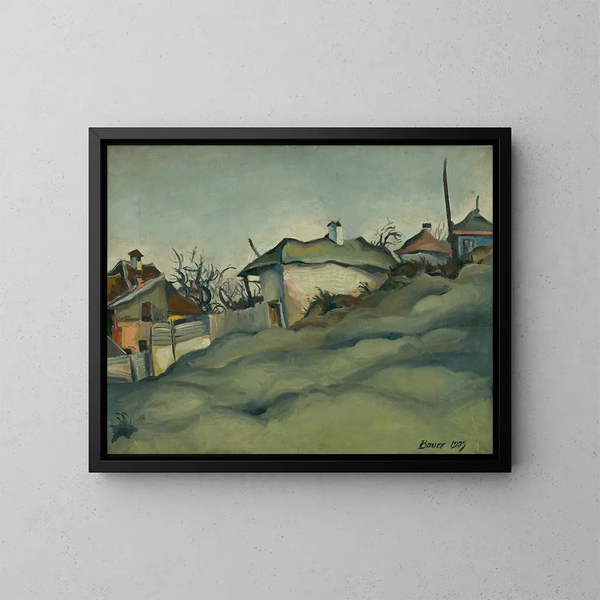 Periphery Koc - Konstantin Bauer — framed artwork on a wall