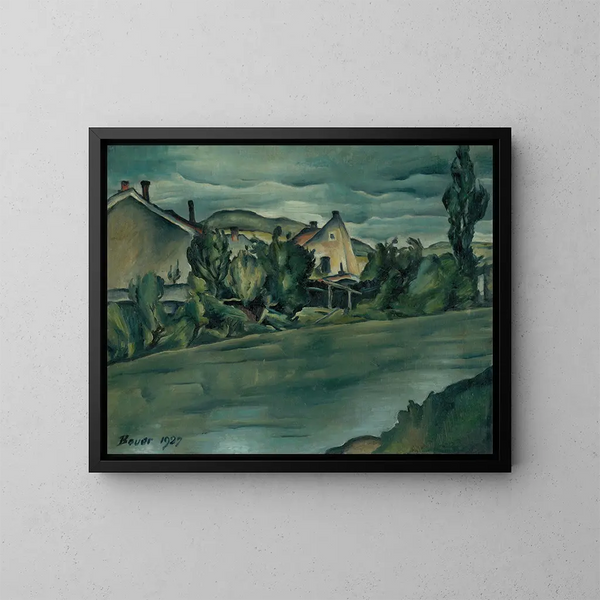 Lines of Ahanovsk - Konstantin Bauer — framed artwork on a wall