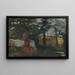 In de tuin - Konstantin Korovin — ingelijst kunstwerk aan de muur