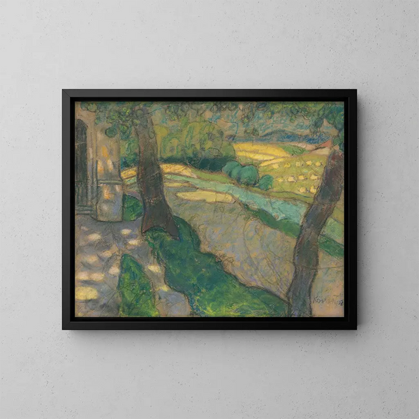 Koick's Cottage - Konstantin Korovin — framed artwork on a wall