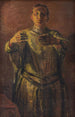 Studie van Lady Macbeth - Kristian Zahrtmann — weergave van het kunstwerk