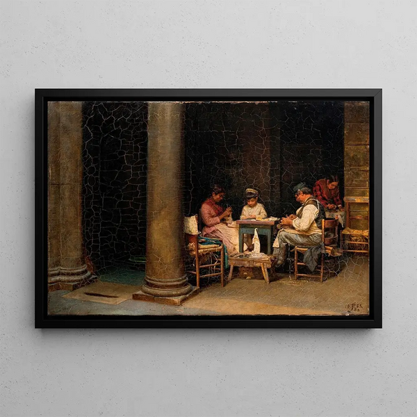 Kristian Zahrtmann - Palazzetto Farneses farm.webp