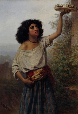 Krlis Teodors Hns - Young Gipsy Woman.webp