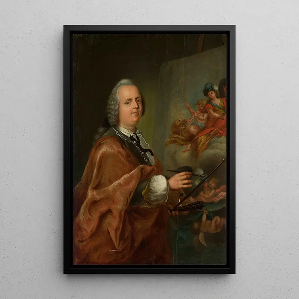 Krzysztof Jzef Werner - Selfportrait at work.webp