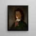 Portret van de vrouw van de kunstenaar - Ksawery Pillati — ingelijst kunstwerk aan de muur