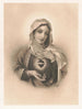 Hart van Maria - Kuenzli Frères — weergave van het kunstwerk