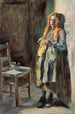 Fille de Brhat - Kuroda Seiki — weergave van het kunstwerk