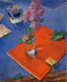 Natuurschilderij met lelies - Kuzma Petrov-Vodkin — weergave van het kunstwerk