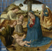 L'Aanbidding van het Kind Jezus - Cosimo Rosselli — weergave van het kunstwerk