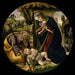 L'Adoratie van het Kind Jezus - Sandro Botticelli — weergave van het kunstwerk