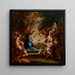 L'Adoration des Bergers - Sebastiano Conca — framed artwork on a wall