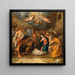 L'Adoratie der herders - Pieter van Lint — ingelijst kunstwerk aan de muur