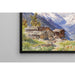 Reproductie van het schilderij L'Alpe Barneuza (Valais) - Edward Theodore Compton