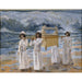 Reproduction of the painting L'Arche crossing the Jordan - James Tissot