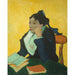 Reproduction of the painting L'Arlésienne; Madame Joseph-Michel Ginoux (Marie Julien, 1848-1911) - Vincent van Gogh