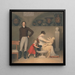 L'Artiste et sa famille - Adam Buck — ingelijst kunstwerk aan de muur
