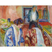 Reproductie van het schilderij L'Artiste en zijn model - Edvard Munch