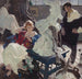L'Artiste et son modèle - Dean Cornwell — weergave van het kunstwerk
